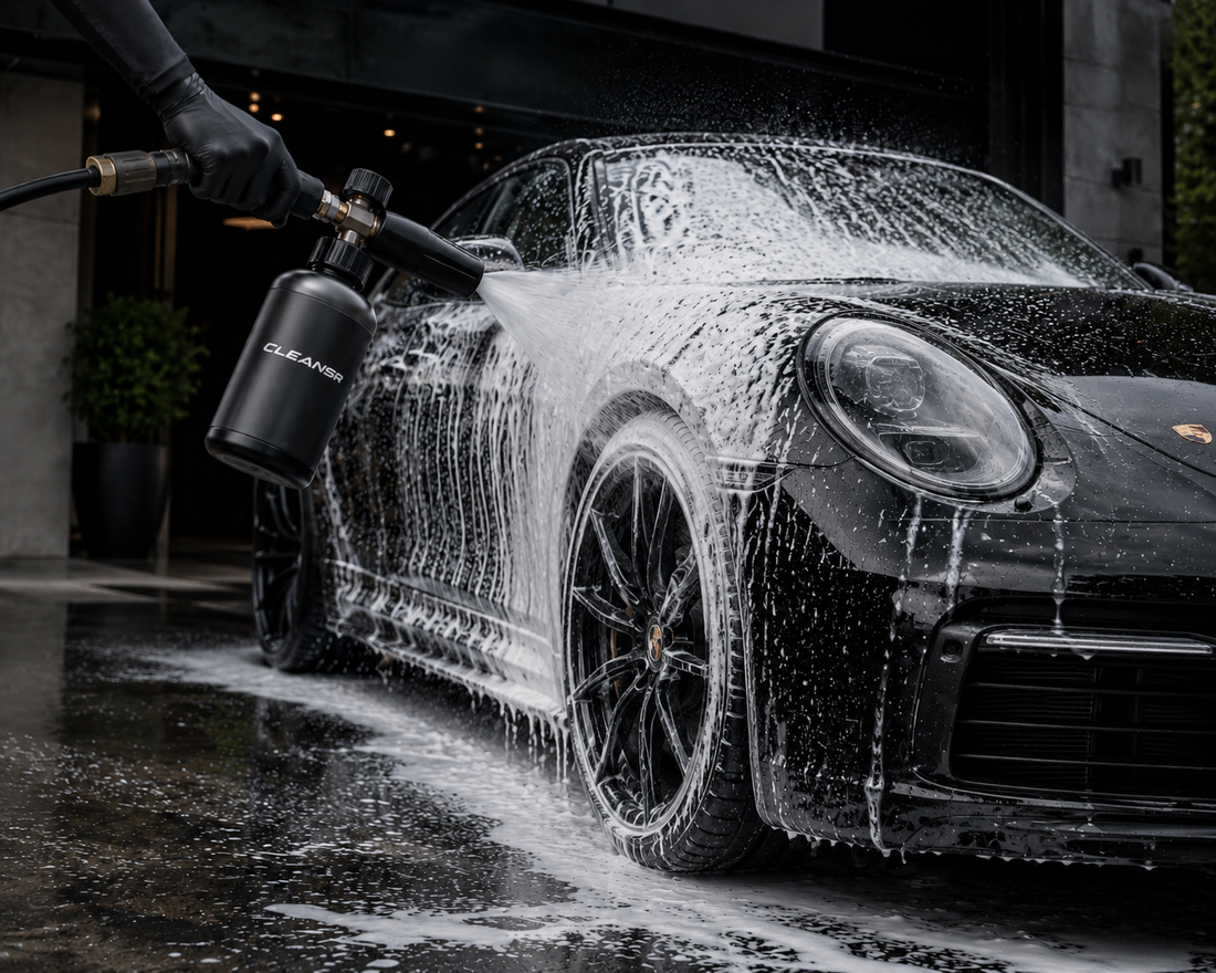 Wat is een SnowFoam Cannon en hoe gebruik je he...